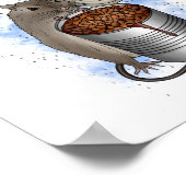 ねずみと豆の焼き方 ポスター (角)