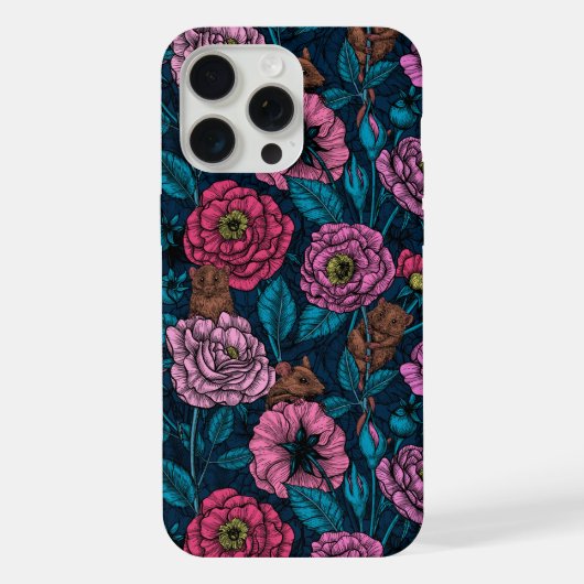 ねずみのパーティー iPhoneケース (裏面)