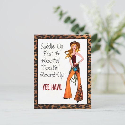 ねずみの具を丸めて用意しろ! ポストカード (スタンド正面)