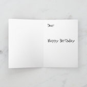 ねずみ取り器のハッピーバースデーカード カード (内部)