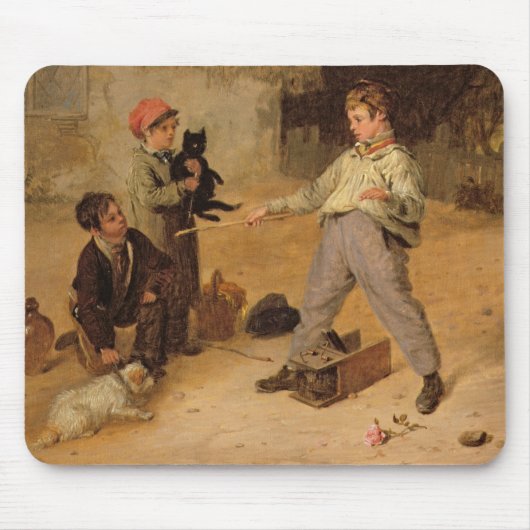 ねずみ取り器(パネルの油) マウスパッド (正面)