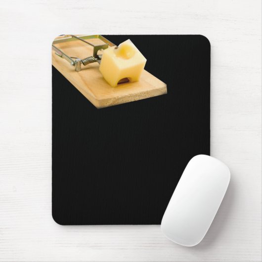 ねずみ捕りとのマウスパッド マウスパッド (マウス)