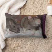 ねずみ腰枕 ランバークッション (ブランケット)