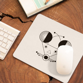 ねずみ〔占星術の〕十二宮図 – 精密&シンボル版 マウスパッド