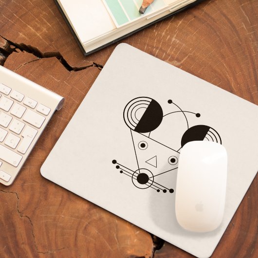 ねずみ〔占星術の〕十二宮図 – 精密&シンボル版 マウスパッド