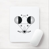 ねずみ〔占星術の〕十二宮図 – 精密&シンボル版 マウスパッド (マウス)