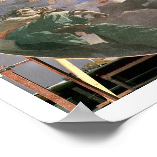 ねたみの遠くに手の届かない時間によって盗まれた真理 ポスター (角)