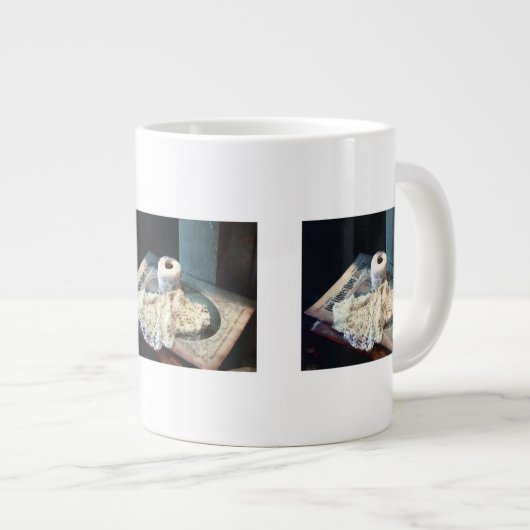 ねっこ糸 ジャンボコーヒーマグカップ (正面右)