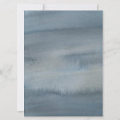 ねむねむくまの赤ちゃん ニュートラル ベビーシャワー 6.5" x 8.75" 招待状 (裏面)