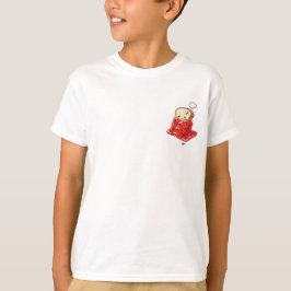 ねむねむパンのお布団ジャムケットキッズ Tシャツ
