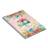 ねむねむベイビーパンダの花夢日記 ノートブック (右側)