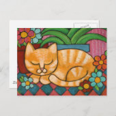 ねむねむマーマレード ポストカード (正面/裏面)