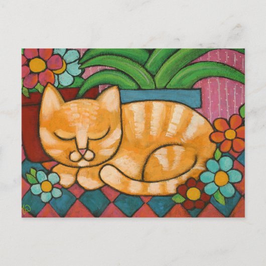 ねむねむマーマレード ポストカード (正面)