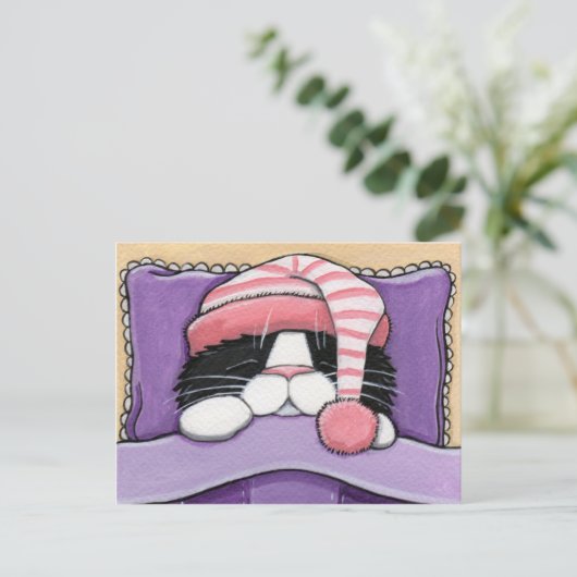 ねむり猫 - ポストカード (スタンド正面)