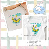 ねんねの時間よ - 眠る羊 ベビーボディスーツ