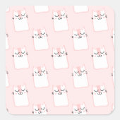 ねんねんねんねん スクエアシール (正面)