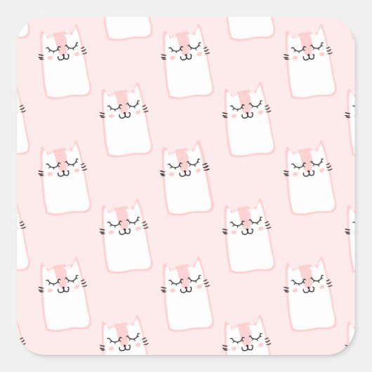 ねんねんねんねん スクエアシール (正面)