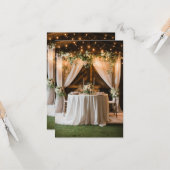 のあいさつ結婚カード>婚約カード カード (正面/裏面インサイチュ)