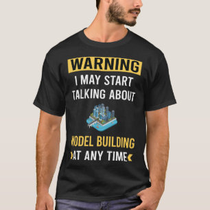 のおもしろいモ警告デル建物 Tシャツ