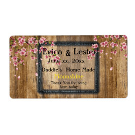 のおもしろいワ結婚イン/ムーンシャインラベル ラベル