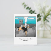 のおもしろい保Touch内はがき ポストカード (スタンド正面)