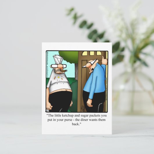 のおもしろい保Touch内はがき ポストカード (スタンド正面)