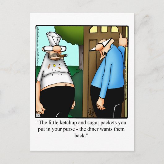 のおもしろい保Touch内はがき ポストカード (正面)