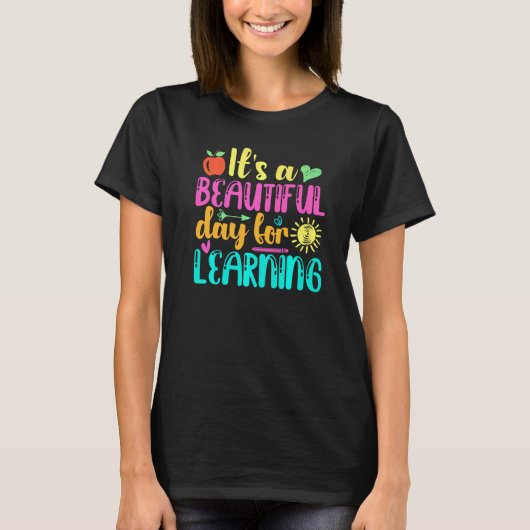 のおもしろい先生の美学しい日だ Tシャツ (正面)