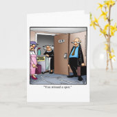 のおもしろい結婚記念日のグリーティングカード カード (黄色い花)