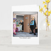 のおもしろい結婚記念日のグリーティングカード カード (黄色い花)