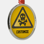 のおもしろいSignThunder_Cove メタルオーナメント (右)