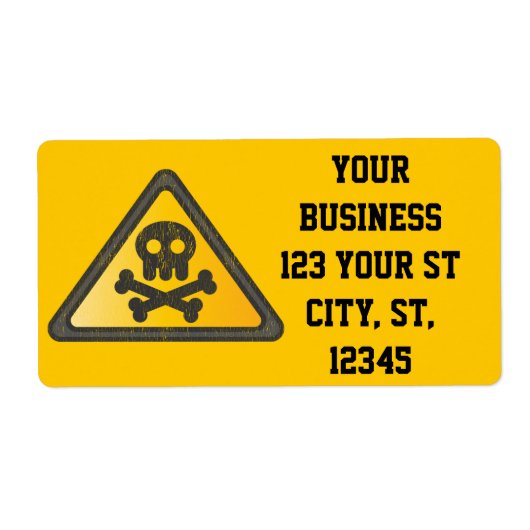 のおもしろいSignThunder_Cove ラベル (正面)