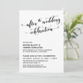 のお祝いス結婚クリプトの後(ハートあり) 招待状 (スタンド正面)