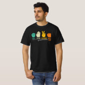のこぎり卓上丸のこ大工の引用 Tシャツ (正面フル)