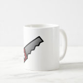 のこぎり コーヒーマグカップ (正面右)