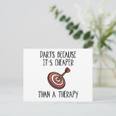 ~のせいでダーツ ポストカード (スタンド正面)