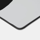 のぞきこむ黒猫 デスクマット (コーナー)