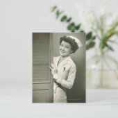 のぞきナース ポストカード (スタンド正面)