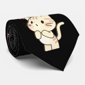 のぞき猫 ネクタイ (ロール)