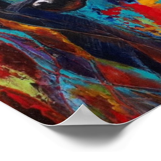 のぞき見する ポスター (角)