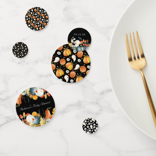 のぞき見する |リトル幽霊ハロウィーン赤ちゃんシャワー コンフェッティ (グループ)