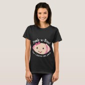 のぞき見する Tシャツ (正面フル)
