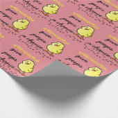 のぞき見にチャンスの包装紙を与えて下さい ラッピングペーパー (角)