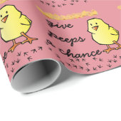 のぞき見にチャンスの包装紙を与えて下さい ラッピングペーパー (ロールコーナー)