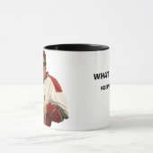 のぞき見の上の何 マグカップ (中央)