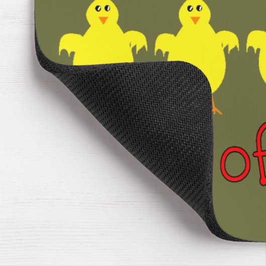 のぞき見の呼吸のセラピーのギフト"おもしろいな10" マウスパッド (コーナー)