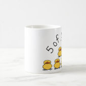 のぞき見の5 コーヒーマグカップ (中央)