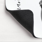 のぞき込むようなスニークドンキーかわいいパーソナライズド マウスパッド (コーナー)