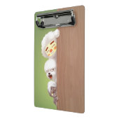のぞき込む動物の3人組 ミニクリップボード (アングル2)