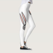 のぞくバニーのイースターかわいいレギンス レギンス (右)